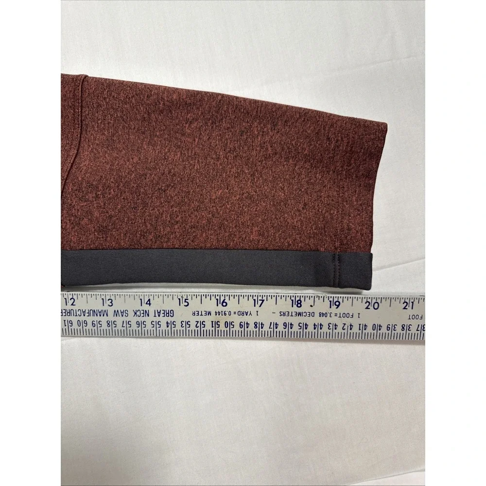The‎ North Face Apex 1/2 Zip MAROON PULLOVER Soft Shell Outdoor MENS XL